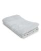 Al Karam Solid Zero Twist Dobby Terry Bath Towel (Light Gray)