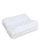 Al Karam Solid Zero Twist Dobby Terry Hand Towel (White)