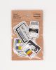 Min Maadan Alensan Nostalgia Pack-of-5 Stickers (Multicolored)