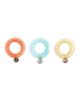 Min Maadan Alensan Multicolored 3-In-1 Spiral Hair Tie, Bracelet & Subha