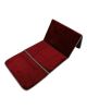 Manasek 55x110cm Foldable Prayer Mat with Back Rest (Maroon) 