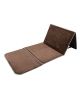 Manasek 55x110cm Foldable Prayer Mat with Back Rest (Coffee)