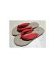Mishkat Beach Flip Flops for Women (Red) - 24 Pieces