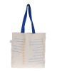 Min Maadan Alensan Bucklet List Printed Tote Bag - Beige 