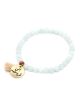 Min Maadan Alensan Precious Stones Inny Qarib Subha Bracelet 18k Gold-Plated Pendant