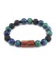 MMA MEN SUNAN RAWATIB BRACELET BLK LAWA #CHRYSOCOLLA