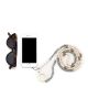 MMA PHONE HOLDER 49 MAP STONE WITH WOODEN BEADS