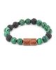 MMA MEN SUNAN RAWATIB BRACELET BLK LAWA #MALACHITE