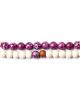 MMA PHONE HOLDER 49 PURPLE MOHAVE WITH WOODEN BEADS