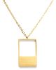 Min Maadan Alensan One Nation Gold-Toned Necklace