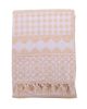 Shababuna x HNAK Saudi Patterns Souvenir Towel (White & Beige)