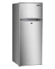 Geepas 171-Liter Defrost Double-Door Refrigerator GRF2407SXE (Silver-Toned)  